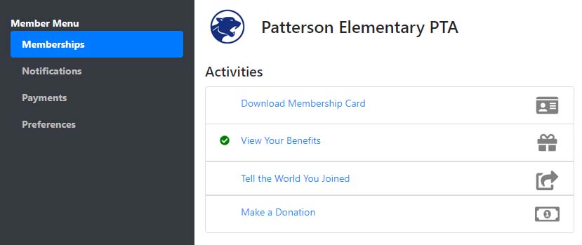 In order to make a donation on the TOTEM website, navigate to Memberships, and then select Make a Donation under the list of Activities.